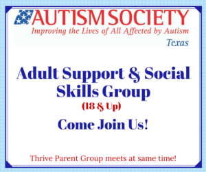 Adult Social Skills and Support Group @ American Legion Home | Austin | Texas | United States
