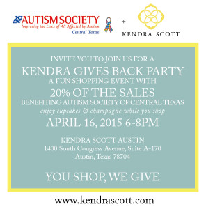 Kendra Scott Gives Back: Shopping and Happy Hour! @ Kendra Scott Jewelry | Austin | Texas | United States