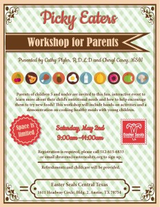 Picky Eaters Workshop for Parents @ Easter Seals | Austin | Texas | United States