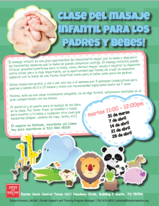 Easter Seals Infant Massage Classes (Spanish) @ Easter Seals of Central Texas | Austin | Texas | United States