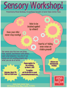 Sensory Workshop @ Easter Seals of Central Texas | Austin | Texas | United States