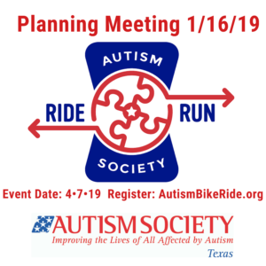 Bike Ride & Fun Run Planning Meeting @ Autism Society of Texas Office | Austin | Texas | United States