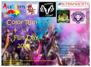Autism Color Run: Killeen @ Long Branch Park