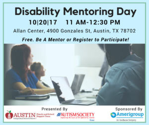 Disability Mentoring Day @ Allan Center