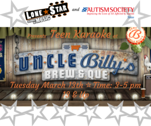 Teen Karaoke @ Uncle Billy's Brew & Que | Austin | Texas | United States