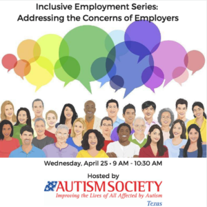 Inclusive Employment Series:Addressing the Concerns of Employers @ pin Austin Community College District