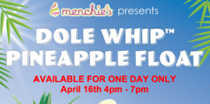 Pineapple Float Fundraiser! @ Menchie's Frozen Yogurt