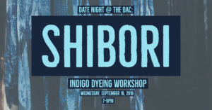 Rec Event: Shibori Workshop @ Dougherty Arts Center