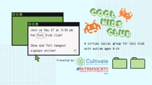 Virtual ASD Cool Kids Club: Show and Tell Group @ Your house!