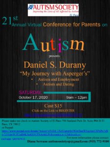 21st Annual Virtual Conference for Parents: El Paso @ Online
