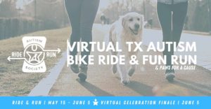 Texas Autism Bike Ride & Fun Run @ Virtual